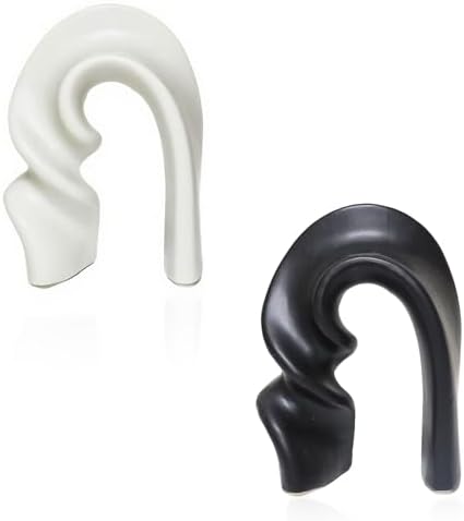 Zerzsy 2 Pack Gold Decor Finger Gesture Statues, “OK” Hands Sculpture Decor for Home Living Room Office,Sculptures Decorative Objects for Bookshelf Shelves Desk Table-Gold & Silver