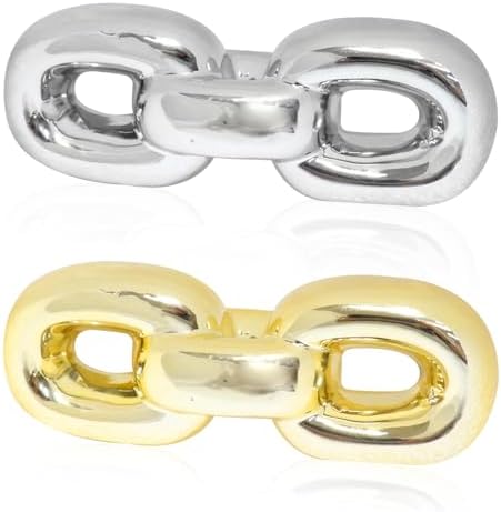 Zerzsy 2 Pack Gold Decor Finger Gesture Statues, “OK” Hands Sculpture Decor for Home Living Room Office,Sculptures Decorative Objects for Bookshelf Shelves Desk Table-Gold & Silver